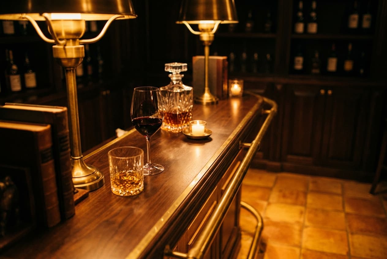 An intimate tasting at the villa cellar